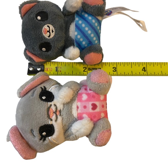 Tiny Tukkins Lot Of 5 Mouse Plush Little Stuffed Animals Mom and Babies - Picture 3 of 3